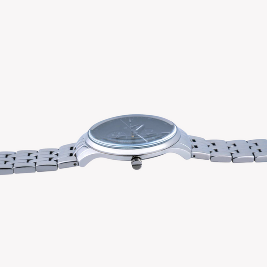 Pierre Cardin Men's Silver Watch, Black Dial | Pc902731f108